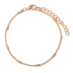 Summer Simplicity Multi-layer Chain Anklet
