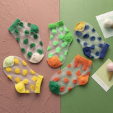 Spring And Summer Thin Ice Stockings For Children