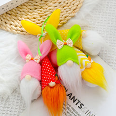 Easter Decoration Faceless Bunny Doll Pendant