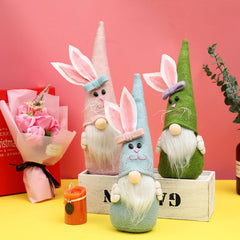 Easter Decoration Pointed Hat Cute Bunny Doll Home Decoration Ornaments