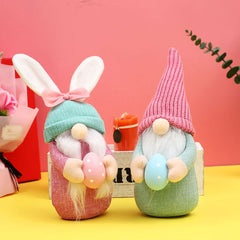 Easter Decorations Wool Cute Hugging Bunny Doll Doll Home Decoration