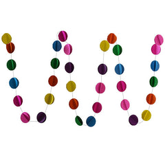 Summer Window Meichen Creative Three Dimensional Cardboard Garland