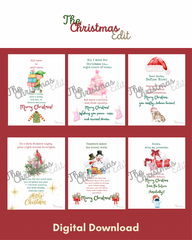 The Christmas Edit Full Collection - Digital (12 Cards)
