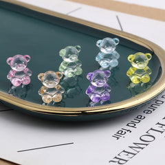 Accessories Transparent Acrylic Scattered Beads Animal Bear