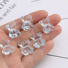 Accessories Transparent Acrylic Scattered Beads Animal Bear