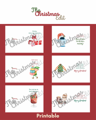 The Christmas Edit Full Collection - Printable (12 Cards)