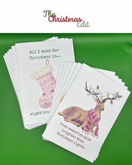 The Christmas Edit Full Collection - Printed Cards Box Set (12 Cards)