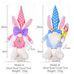 Creative Easter Decoration Bunny Doll Ornament