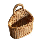 Plastic Woven Kitchen Ginger Garlic Hanging Basket Toiletries Simple Kitchen Utensils Spoon Chopsticks