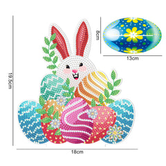 Diamond Painting Decoration Handmade DIY Easter Rabbit Egg Decoration
