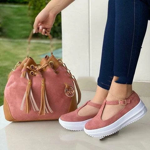 Buckle Casual Women's Single Shoes Loafers