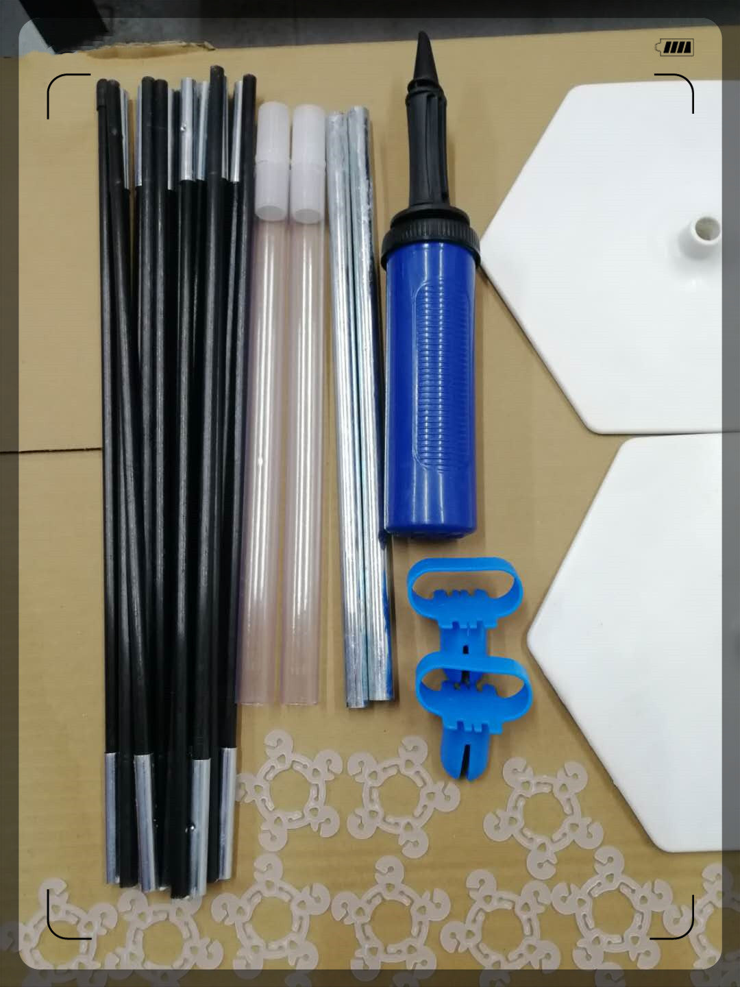 Foreign Trade Wholesale Water Injection Base Arch Set Wedding Decoration Baby Party Hotel Exclusive Arch Balloon Set