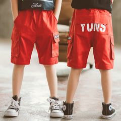 Children's Clothing Boys' summer Shorts Summer Children's Pants Big Children's Five-point Pants Boys Overalls