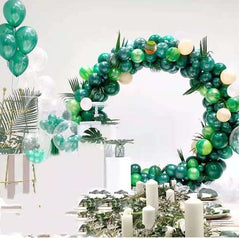 120pcs Forest Balloon Arch Garland Kit Latex Balloon Pump Balloon Decoration