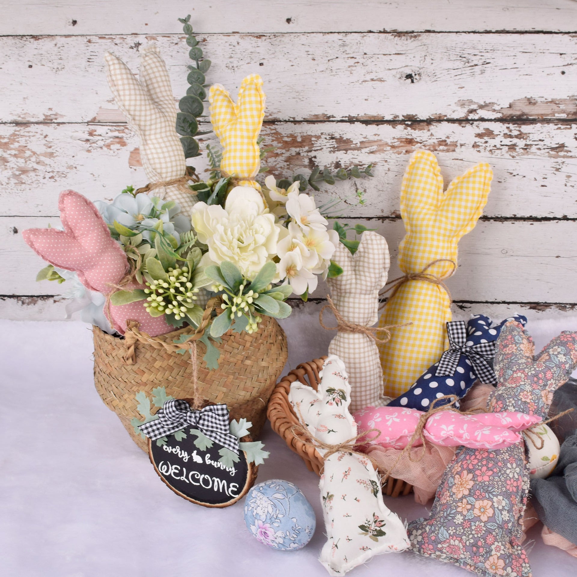 Easter Decorations Fabric Rabbit Decoration
