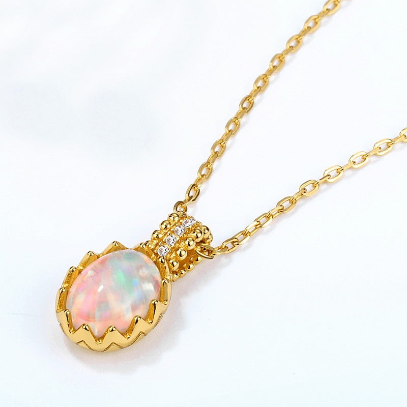 Forest  Classical Egg Pendant