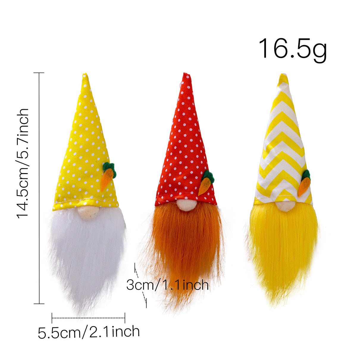 Easter Decoration Faceless Bunny Doll Pendant