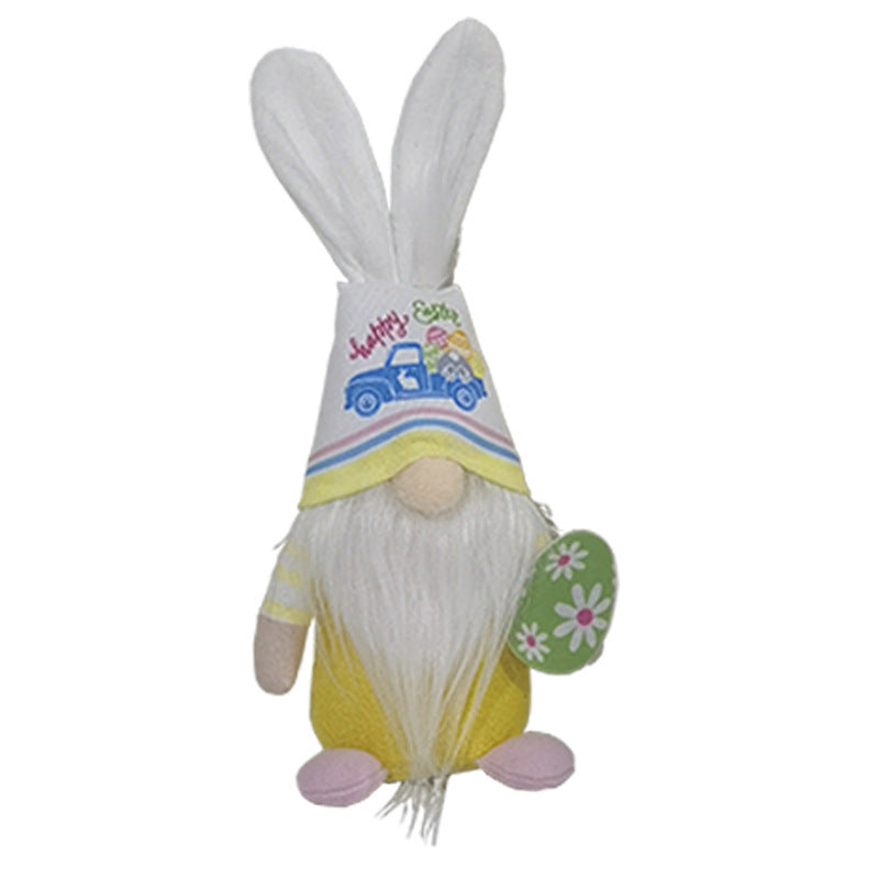 Easter Doll Carrot Rabbit Decoration