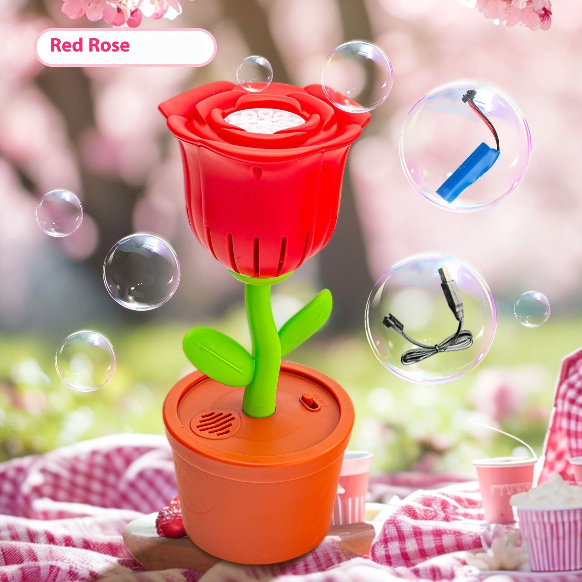 Outdoor Children's Bubble Machine Fully Automatic Ins