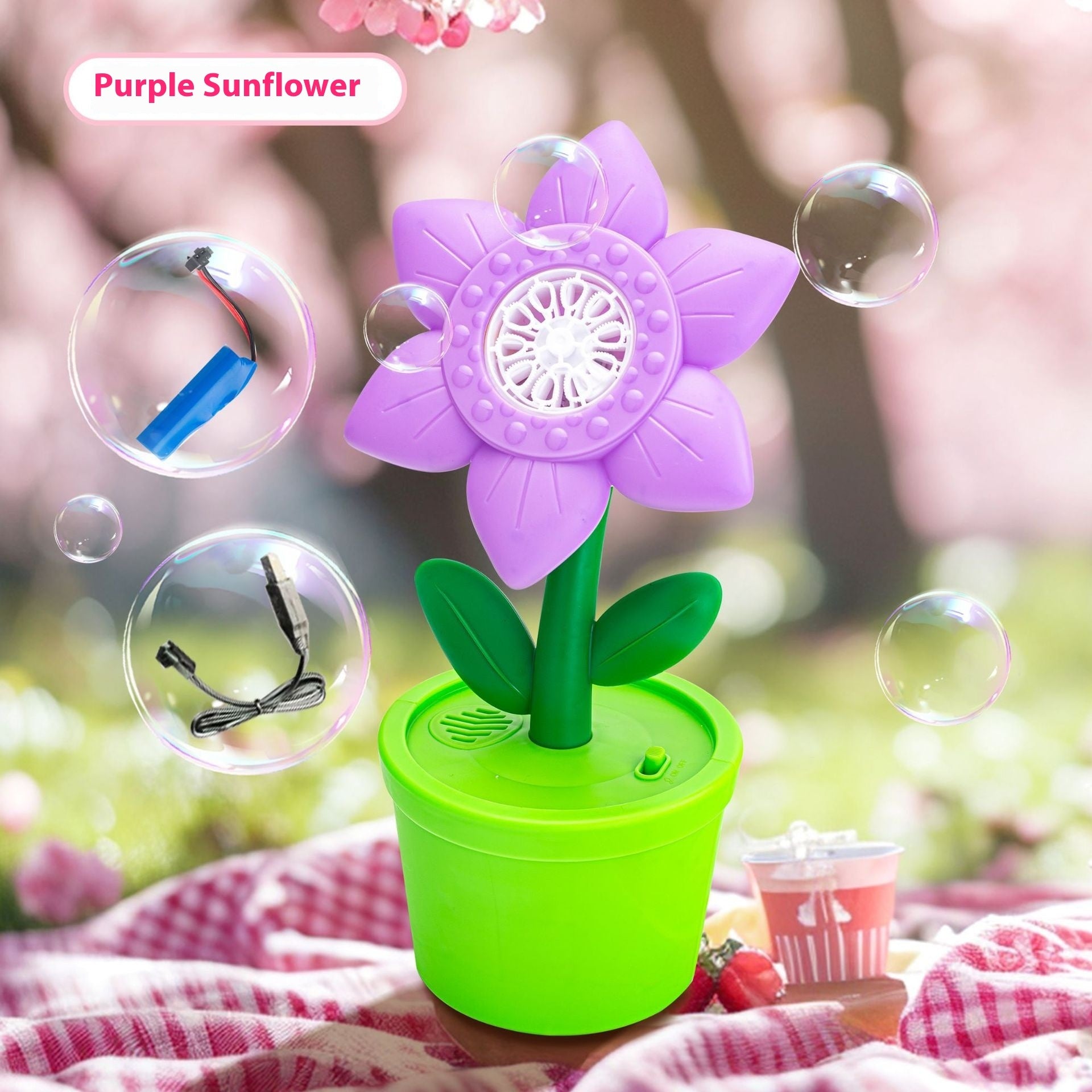 Outdoor Children's Bubble Machine Fully Automatic Ins