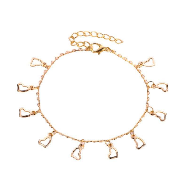 Summer Simplicity Multi-layer Chain Anklet