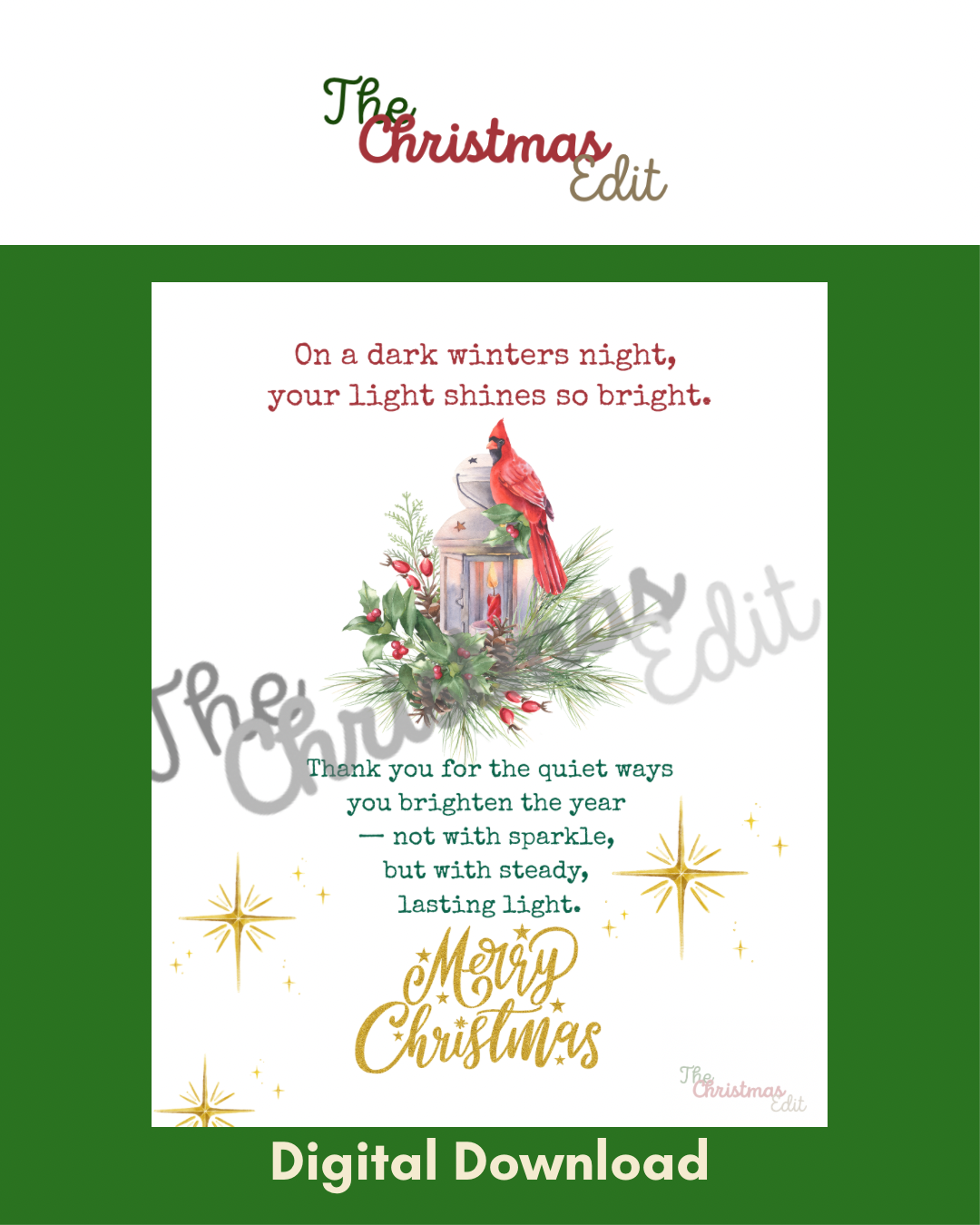 The Light You Bring - Digital