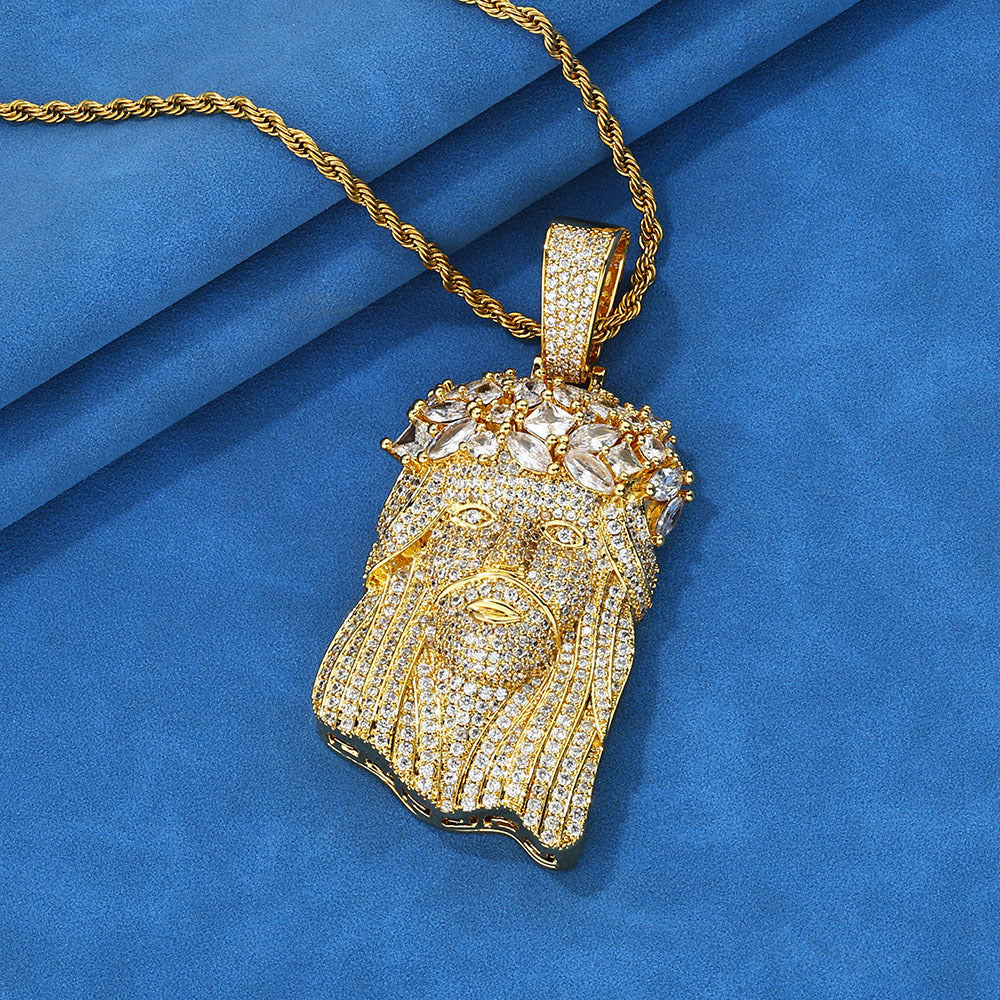 European And American Avatar Pendant Retro Hip Hop Ornament