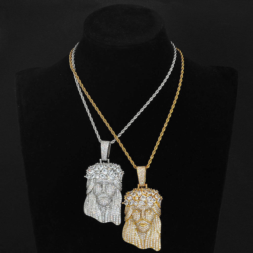 European And American Avatar Pendant Retro Hip Hop Ornament