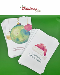 The Christmas Edit Full Collection -  Printed Cards Box Set (12 Cards)