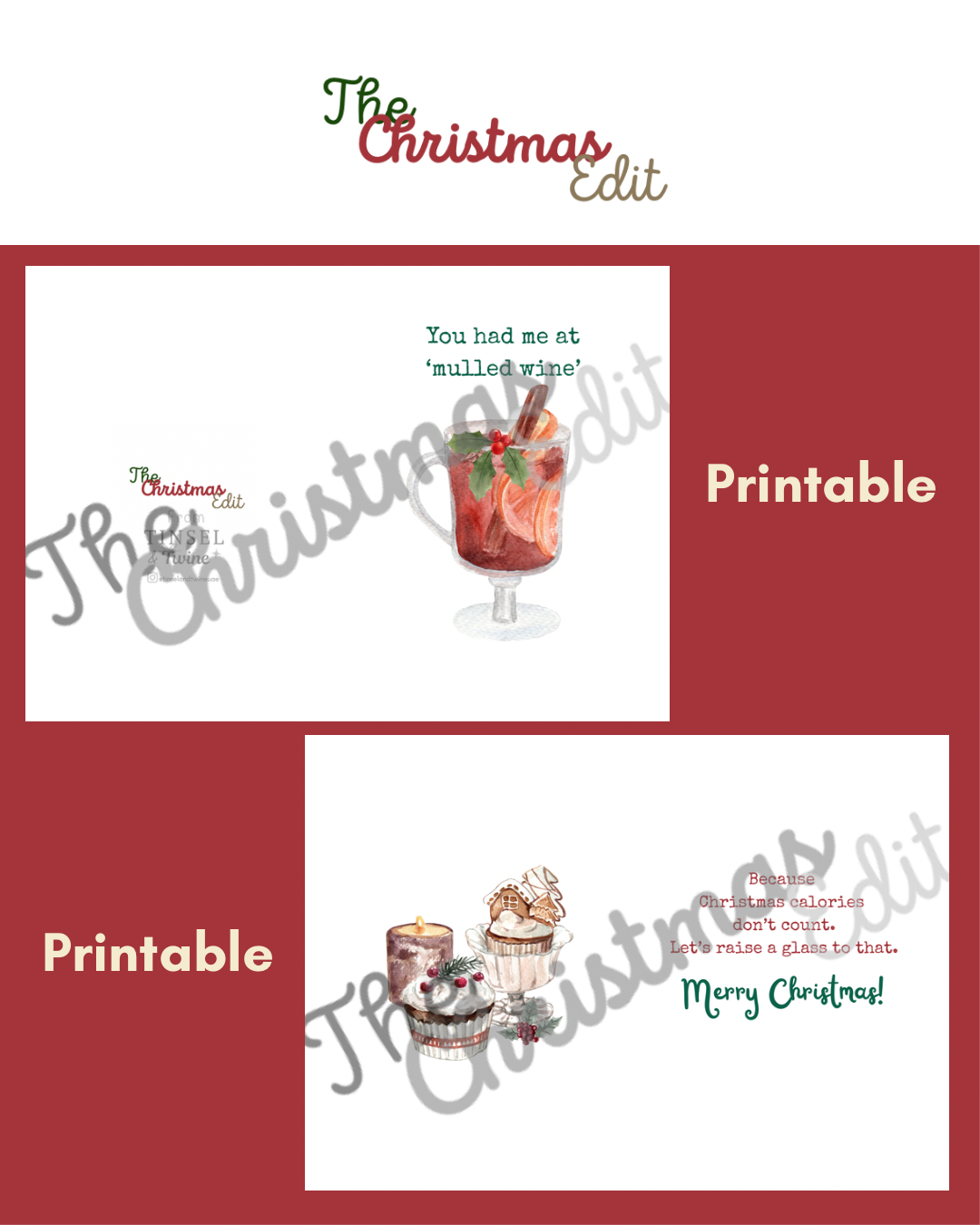 You Had Me at Mulled Wine - Printable