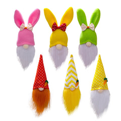 Easter Decoration Faceless Bunny Doll Pendant