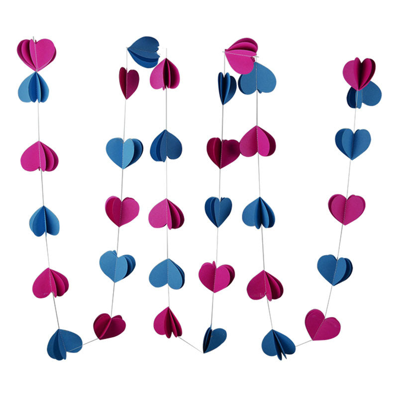 Summer Window Meichen Creative Three Dimensional Cardboard Garland