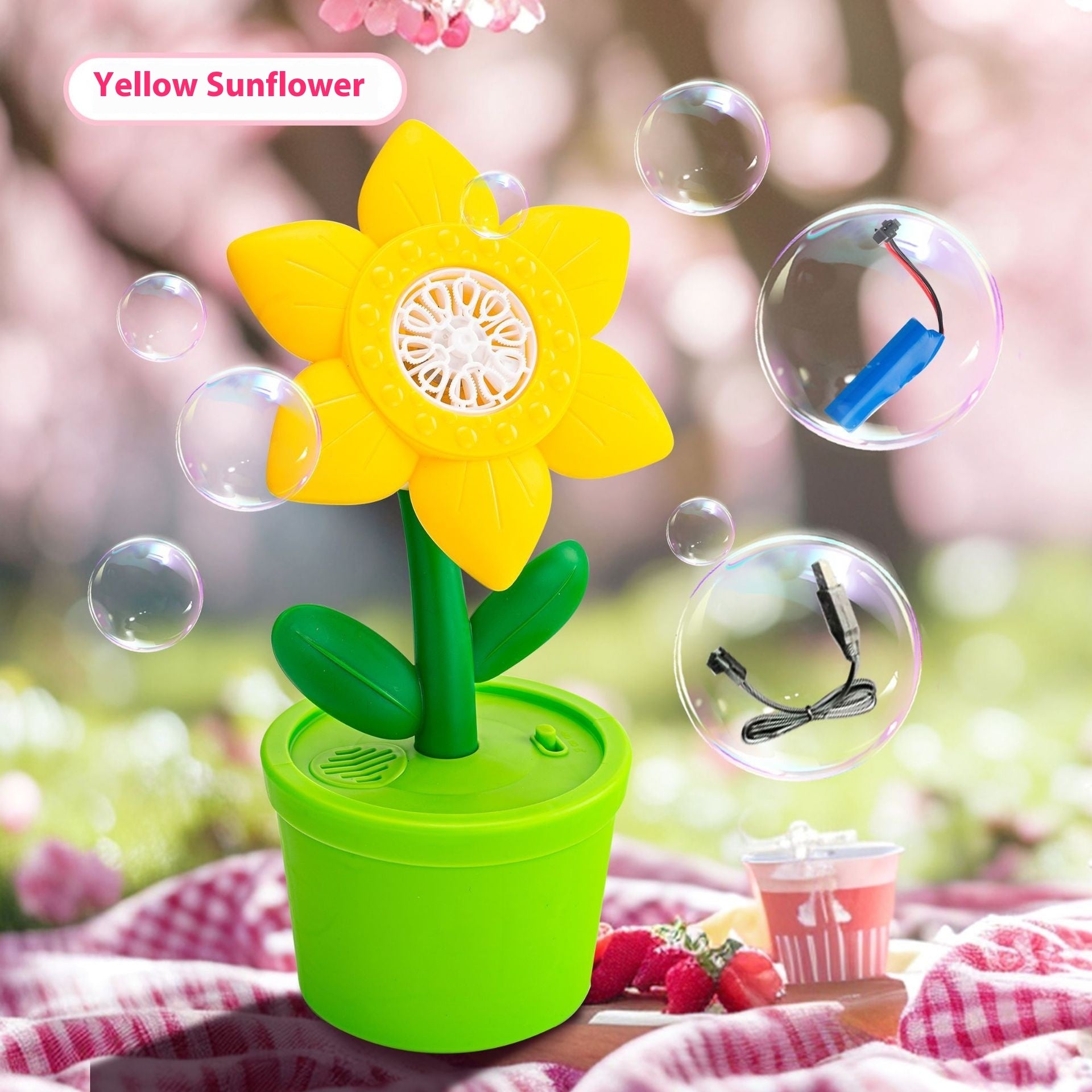 Outdoor Children's Bubble Machine Fully Automatic Ins
