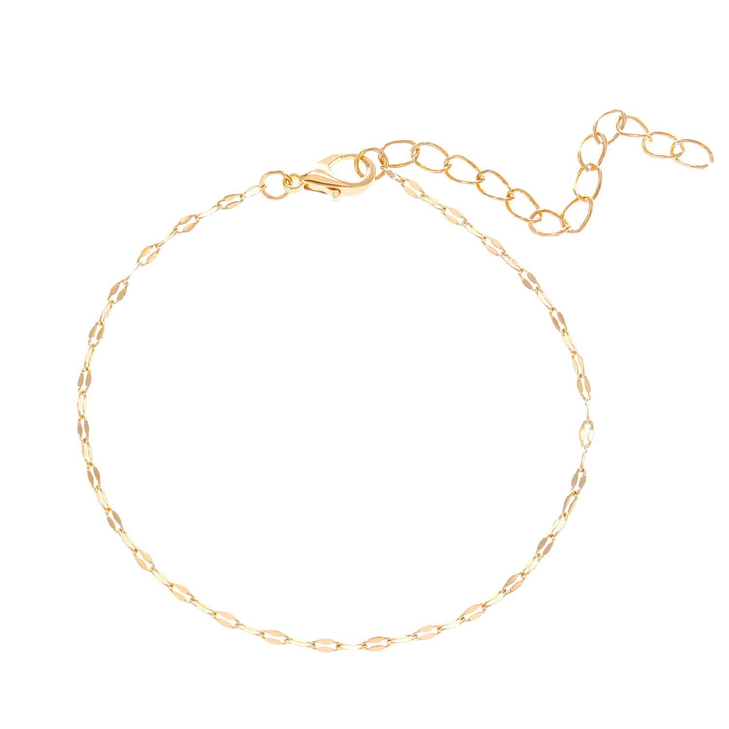 Summer Simplicity Multi-layer Chain Anklet